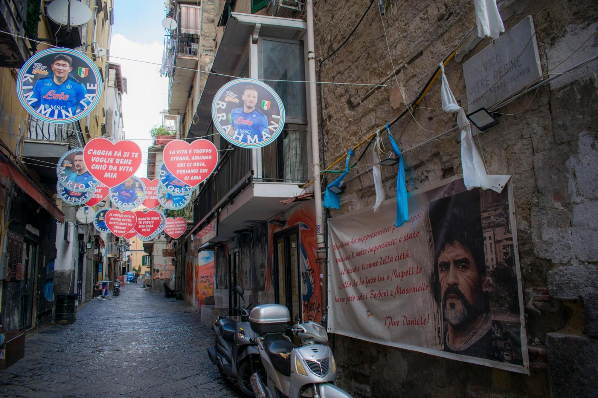 La Sciantosa Quartieri Spagnoli Nápoly Kültér fotó